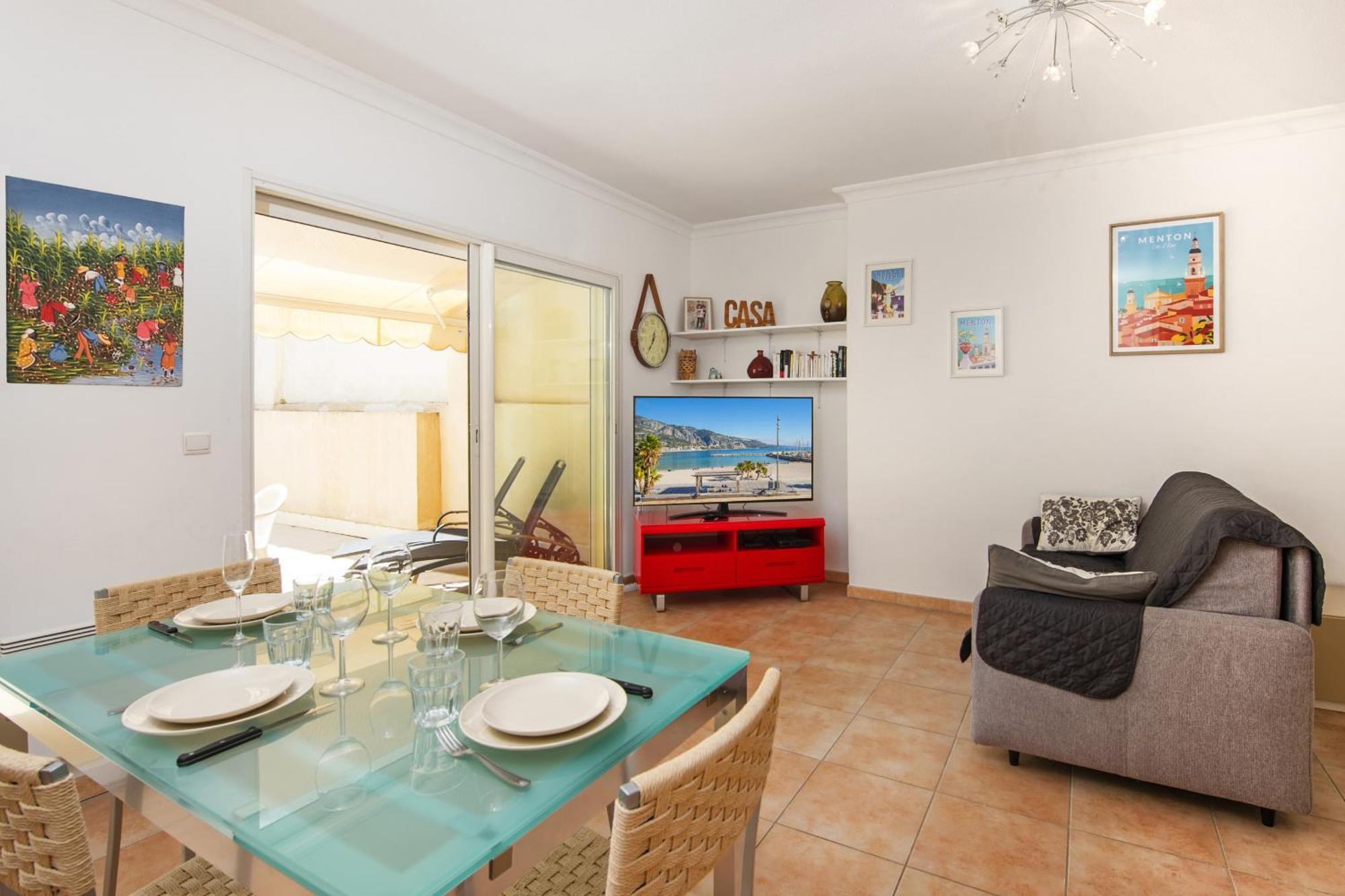 Apartmán L'Imperial, Terrasse Menton Exteriér fotografie